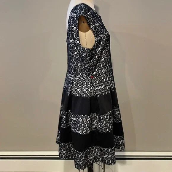 Tiana B sleeveless midi scoop neck fit and flare dress - Picture 5 of 8